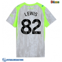 Fotballdrakt Dame Manchester City Rico Lewis #82 Tredjedrakt 2025-26 Kortermet